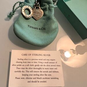 Tiffany & Co. Silver Heart Tag Bracelet